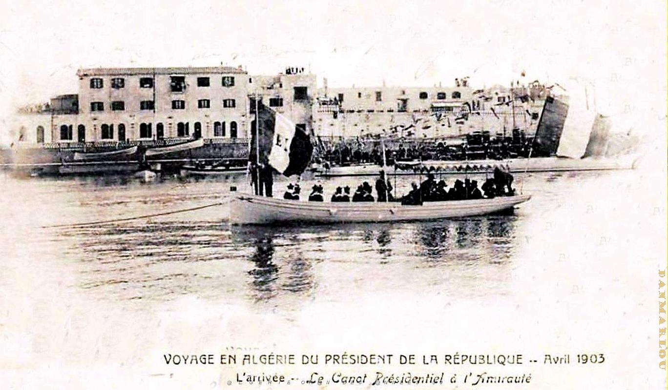 Alger - Voyage du President Loubet - Arrivee - 1903.jpg